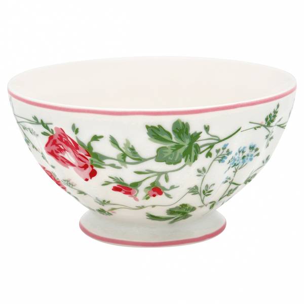 GreenGate, french bowl xl Constance white
