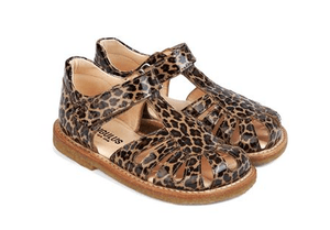 Hovedbilde Angulus, sandal brun leopard 