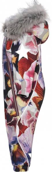 Molo vinterdress Pyxis fur giant floral
