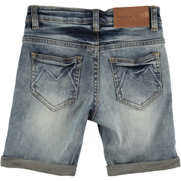 Molo, Aslak vorn denim shorts