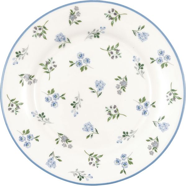 GreenGate, lunchtallerken Christina white
