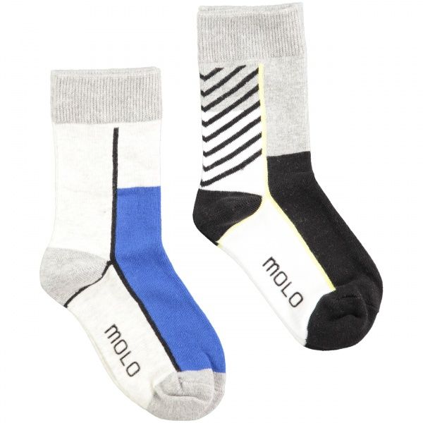 Molo, Nord vibrant blue 2 pk sokker