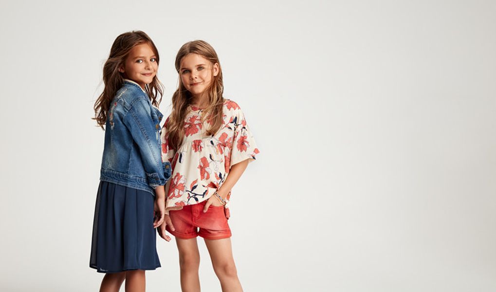 Creamie, Denim jakke med blomster