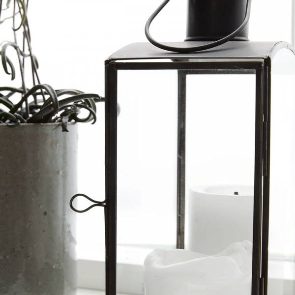 House doctor, Origi lanterne dark antique - lav