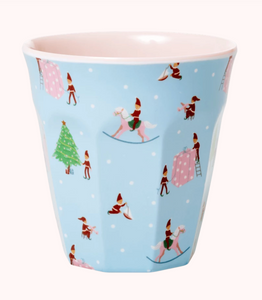 Hovedbilde Rice, kopp xmas elf print