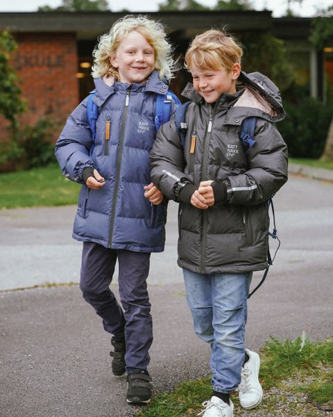 Kattnakken , Boblejakke sludd junior kattesvart