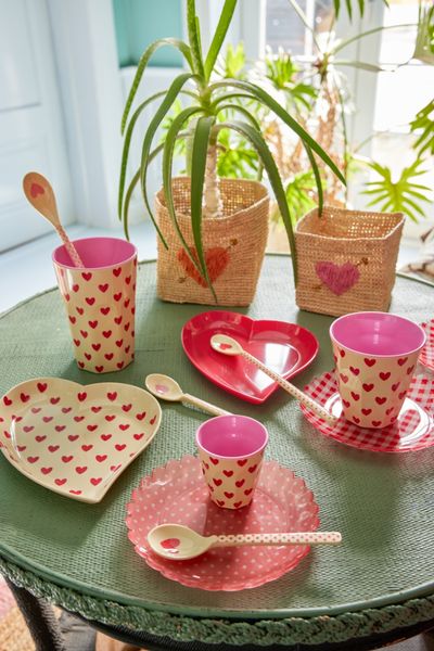 Rice, kopp darling heart print
