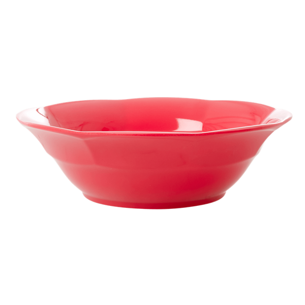 Rice, dyp tallerken i melamin, red kiss