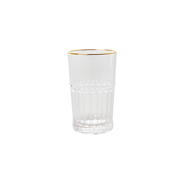 Rice, glass klart med gullkant