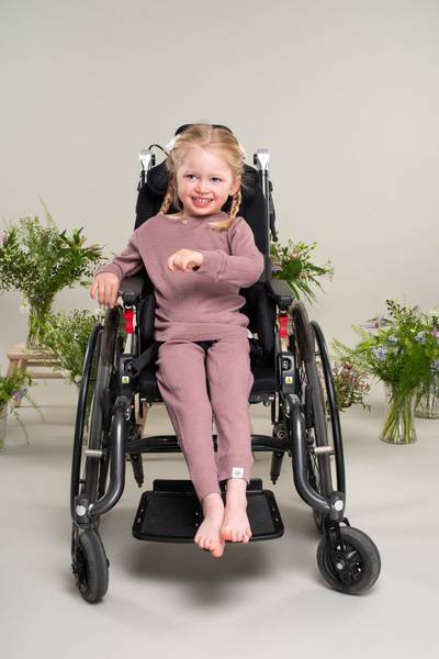 Gullkorn design, Billie ullgenser lavendelrosa