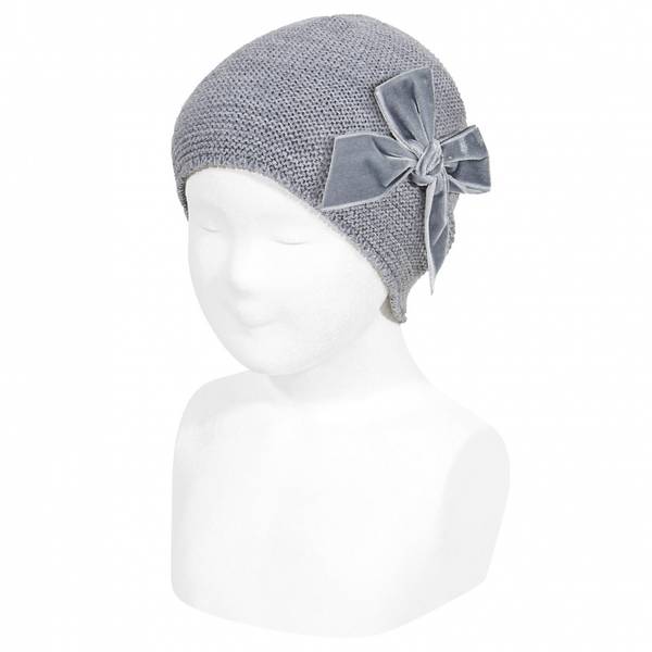 Cóndor lue med sløyfe, light grey