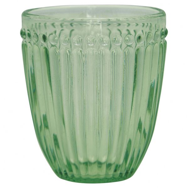 GreenGate, glass Alice pale green