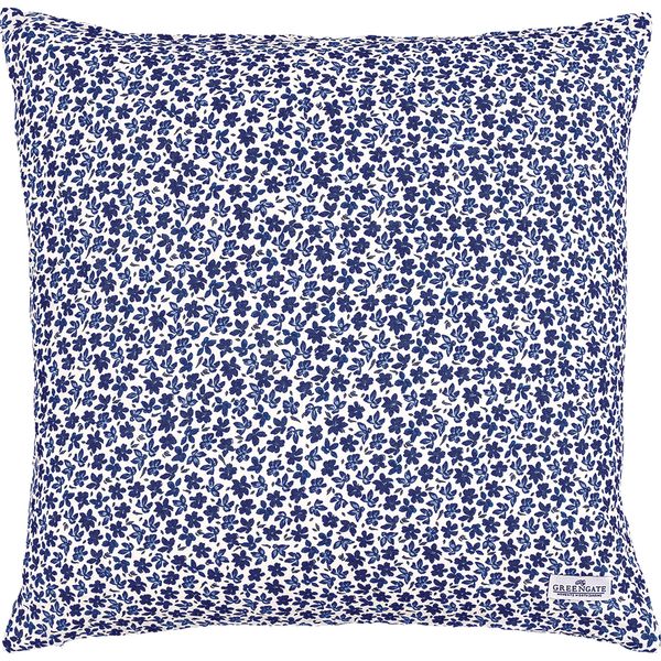 GreenGate, Putetrekk Dahla blue 50X50 cm