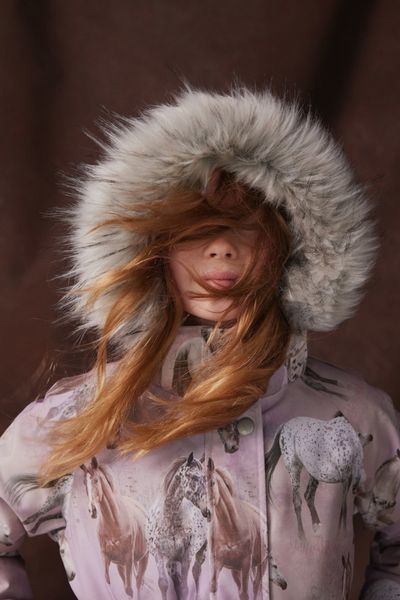 Molo vinterjakke Cathy fur dreamy horses